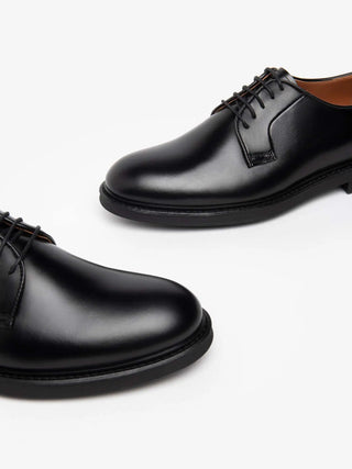 MEN'S LACE-UP SHOES - NERO GIARDINI BLACK - E500601U 3