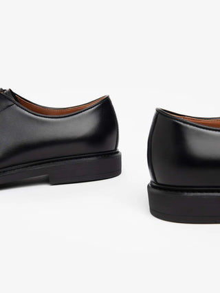 MEN'S LACE-UP SHOES - NERO GIARDINI BLACK - E500601U 4