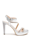 WOMAN'S SANDAL - NERO GIARDINI SILVER - E513150DE 1