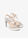 WOMAN'S SANDAL - NERO GIARDINI SILVER - E513150DE 2
