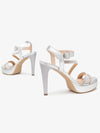 WOMAN'S SANDAL - NERO GIARDINI SILVER - E513150DE 4