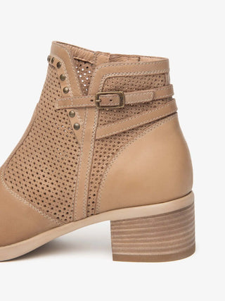 TRONCHETTO DONNA - NERO GIARDINI CUOIO - E615070D 3