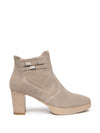 WOMEN'S ANKLE BOOT - NERO GIARDINI BEIGE - E615081D 1