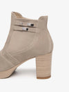 WOMEN'S ANKLE BOOT - NERO GIARDINI BEIGE - E615081D 3