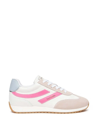 WOMEN'S SNEAKERS - NERO GIARDINI WHITE-PINK - E615164D 1