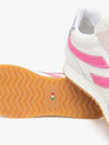 WOMEN'S SNEAKERS - NERO GIARDINI WHITE-PINK - E615164D 4