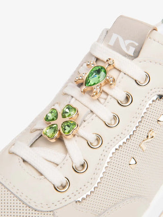 WOMEN'S SNEAKERS - NERO GIARDINI IVORY - E615202D 3