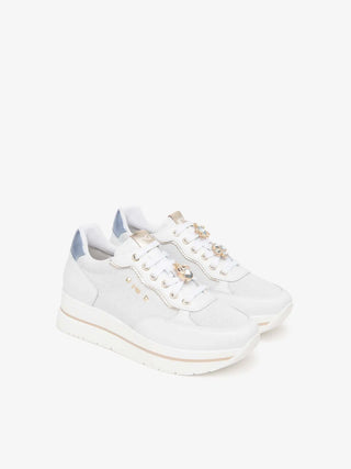 WOMEN'S SNEAKERS - NERO GIARDINI WHITE - E615202D 2