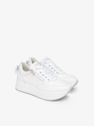 WOMEN'S SNEAKERS - NERO GIARDINI WHITE - E615210D 2