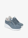 WOMEN'S SNEAKERS - NERO GIARDINI BLUE - E615220D 2