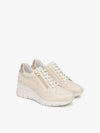 WOMEN'S SNEAKERS - NERO GIARDINI IVORY - E615221D 2