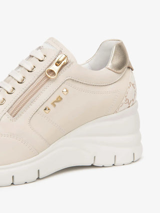 WOMEN'S SNEAKERS - NERO GIARDINI IVORY - E615221D 3