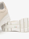 WOMEN'S SNEAKERS - NERO GIARDINI IVORY - E615221D 4