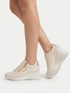 WOMEN'S SNEAKERS - NERO GIARDINI IVORY - E615221D 5