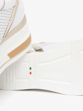 WOMEN'S SNEAKERS - NERO GIARDINI WHITE - E615234D 4