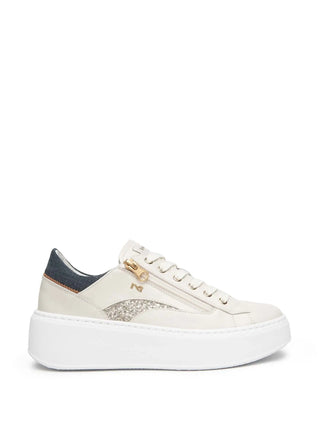WOMEN'S SNEAKERS - NERO GIARDINI IVORY - E615290D 1