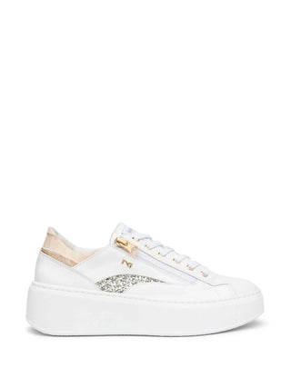 WOMEN'S SNEAKERS - NERO GIARDINI WHITE - E615290D