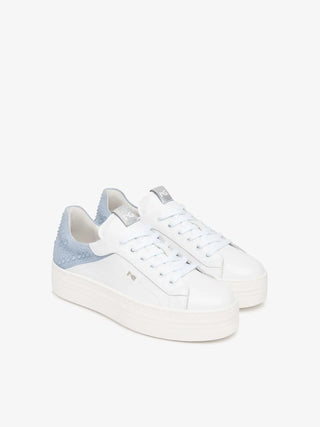 WOMEN'S SNEAKERS - NERO GIARDINI WHITE - E615300D 2