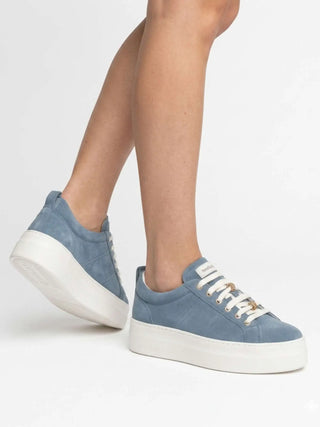 WOMEN'S SNEAKERS - NERO GIARDINI BLUE - E615310D 5