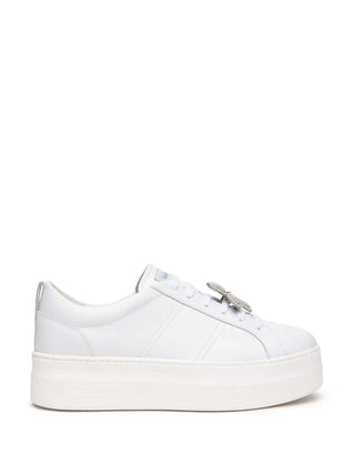 WOMEN'S SNEAKERS - NERO GIARDINI WHITE - E615311D