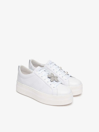 WOMEN'S SNEAKERS - NERO GIARDINI WHITE - E615311D 2