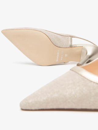 WOMEN'S PUMPS - NERO GIARDINI BEIGE - E615430DE 4