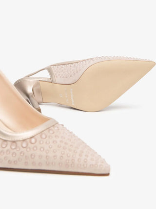 DECOLLETE DONNA - NERO GIARDINI BIANCO-ROSA - E615431DE 4