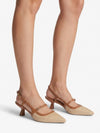WOMEN'S PUMPS - NERO GIARDINI BEIGE - E615471D 5