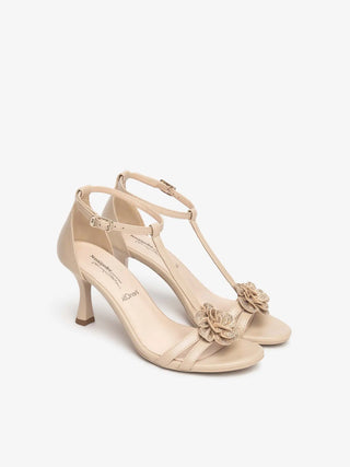 WOMEN'S SANDAL - NERO GIARDINI BEIGE - E615642DE 2