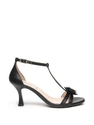 WOMEN'S SANDAL - NERO GIARDINI BLACK - E615642DE