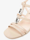 WOMEN'S SANDAL - NERO GIARDINI BEIGE - E615710D 3