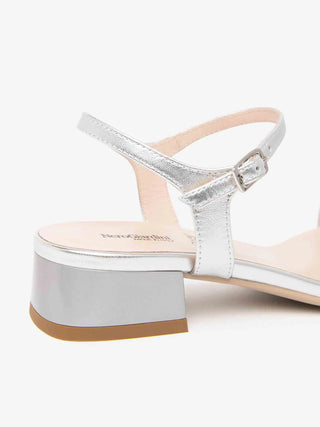 WOMEN'S SANDAL - NERO GIARDINI SILVER - E615731D 3