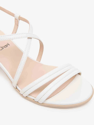 WOMEN'S SANDAL - NERO GIARDINI WHITE - E615740D 3