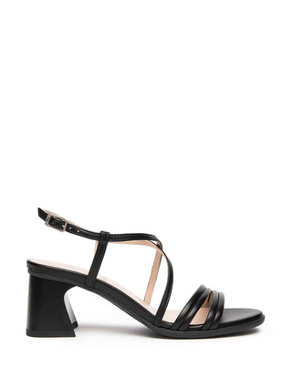 WOMEN'S SANDAL - NERO GIARDINI BLACK - E615740D