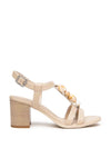 WOMEN'S SANDAL - NERO GIARDINI BEIGE - E615860D 1