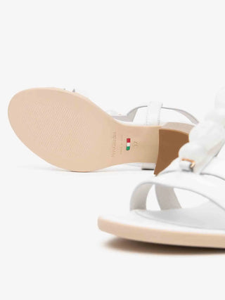 WOMEN'S SANDAL - NERO GIARDINI WHITE - E615860D 4