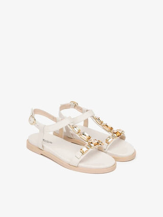 WOMAN'S SANDAL - NERO GIARDINI IVORY - E615931D 2