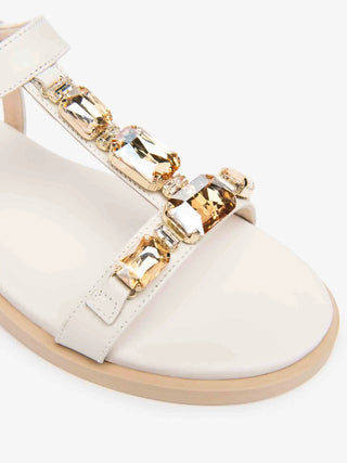 WOMAN'S SANDAL - NERO GIARDINI IVORY - E615931D 3