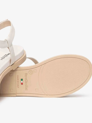 WOMAN'S SANDAL - NERO GIARDINI IVORY - E615931D 4