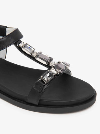 WOMEN'S SANDAL - NERO GIARDINI BLACK - E615931D 3