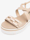 WOMEN'S SANDAL - NERO GIARDINI BEIGE - E615953D 3