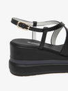SANDALO DONNA - NERO GIARDINI NERO - E615953D 3