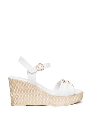 SANDALO DONNA - NERO GIARDINI BIANCO - E615980D