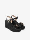 WOMAN SANDAL - NERO GIARDINI BLACK - E615980D 2