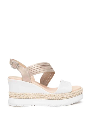 WOMEN'S SANDAL - NERO GIARDINI WHITE - E616010D