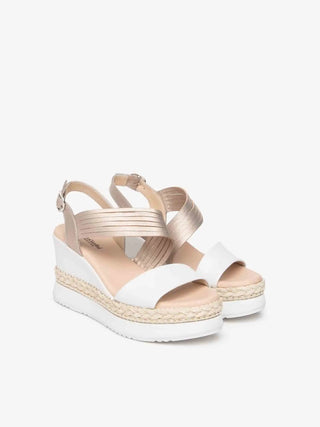 WOMEN'S SANDAL - NERO GIARDINI WHITE - E616010D 2