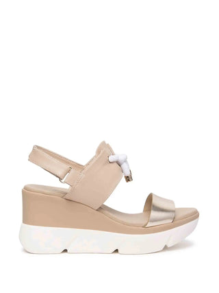 WOMEN'S SANDAL - NERO GIARDINI PLATINO - E616061D