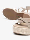 WOMEN'S SANDAL - NERO GIARDINI BEIGE - E616070D 4