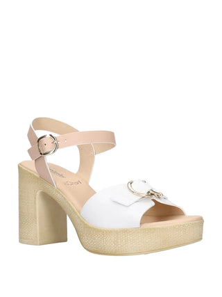 WOMEN'S SANDAL - NERO GIARDINI WHITE - E617013D 2