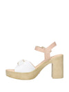 WOMEN'S SANDAL - NERO GIARDINI WHITE - E617013D 4
